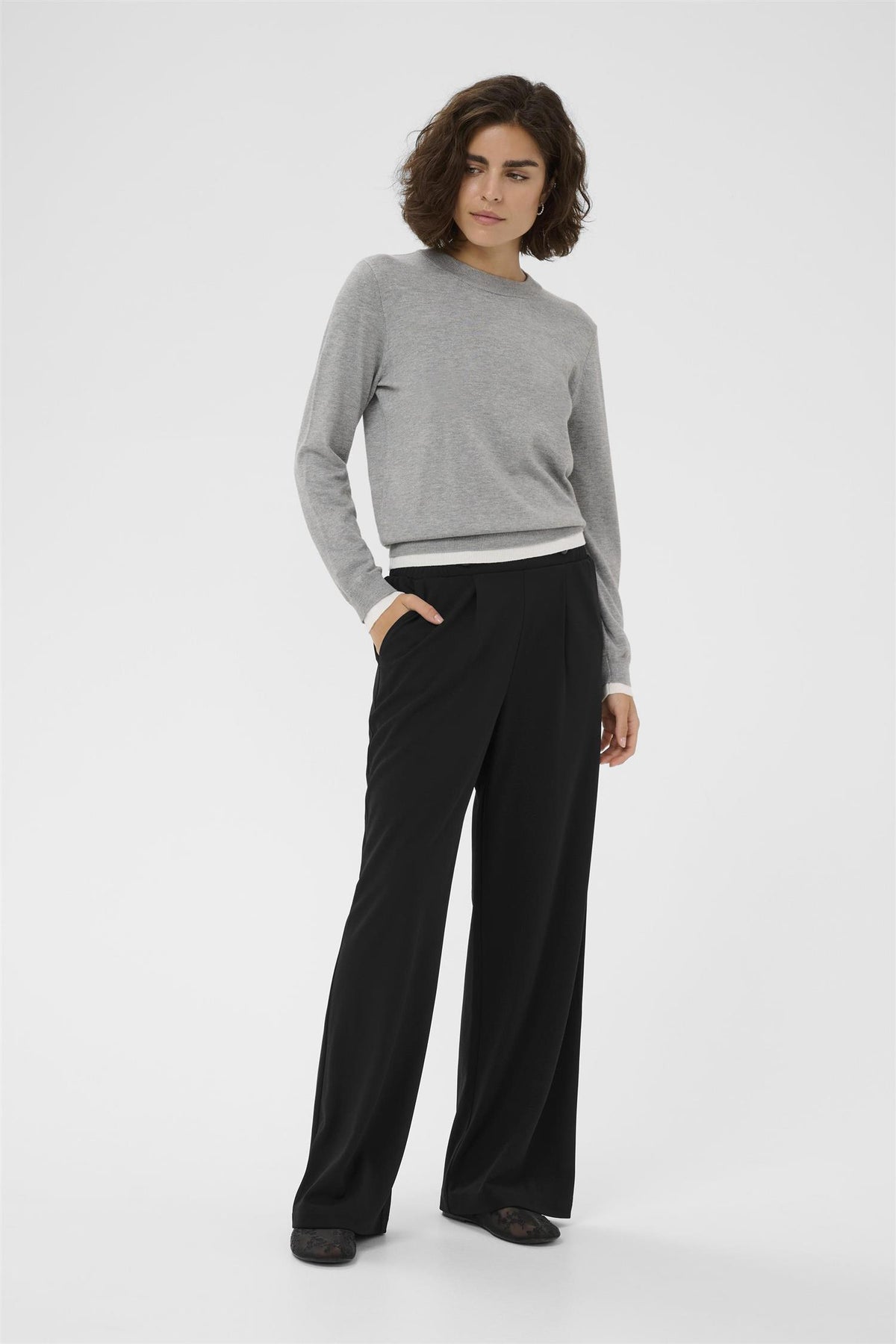 KAphoebe Pants - Black Deep