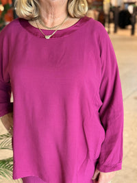 Bluse Fuchsia 2 Size