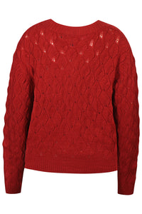 Cardigan Birla Red
