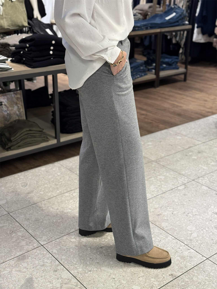 Robell Bukse Cloe flosset Lys grå