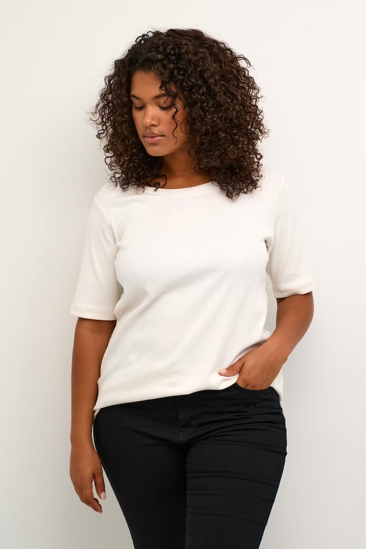 KCcarina T-Shirt Chalk