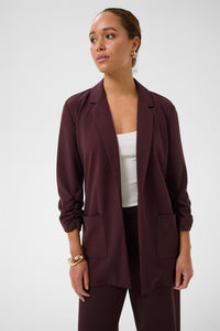 KAphoebe 3/4 sleeve Blazer - Fudge