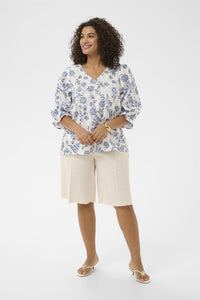 KClula Blouse Chalk Midnight