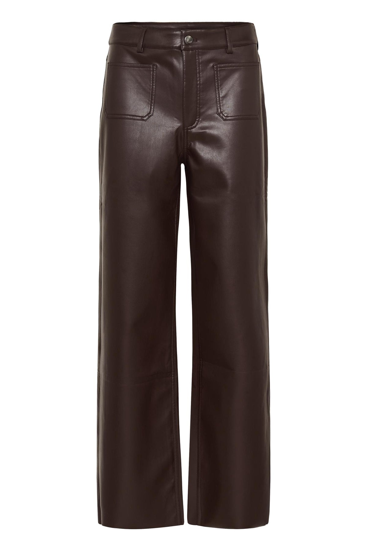 KAmikka PU Jeans Black Coffee