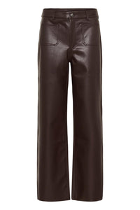 KAmikka PU Jeans Black Coffee