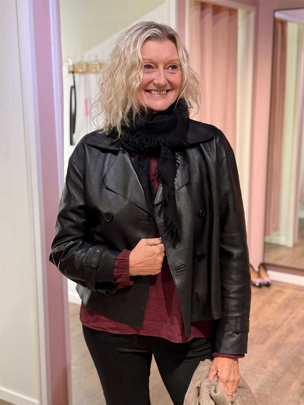 Nohr Triangle Kasjmir Skjerf Sort