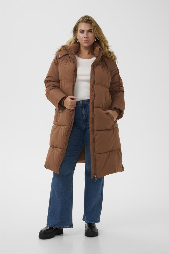 KCnikole Padded Coat - Friar Brown
