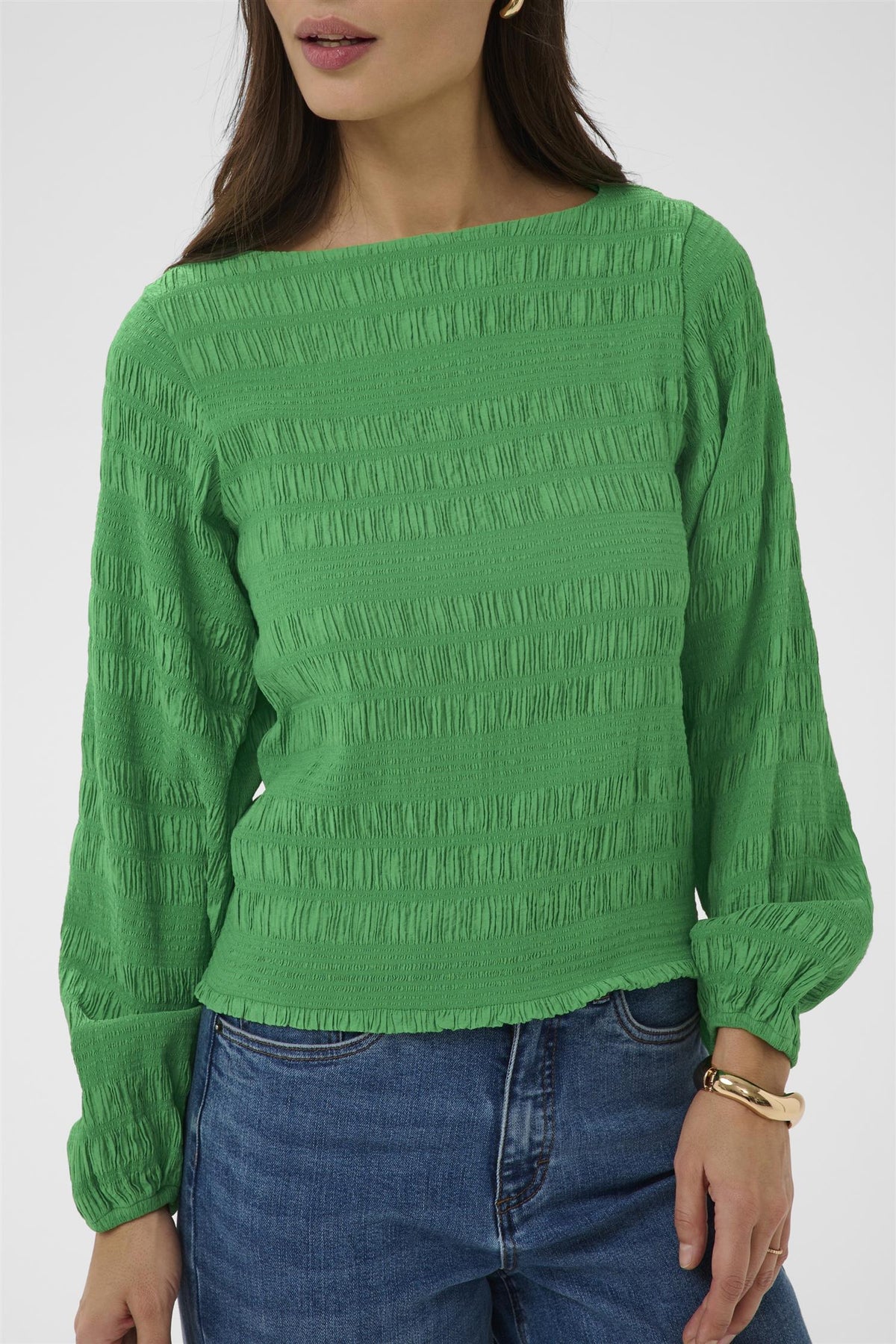 KAkourtney Blouse Bright Green