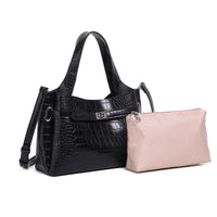 Veske Ginny Shopper Sort Croco