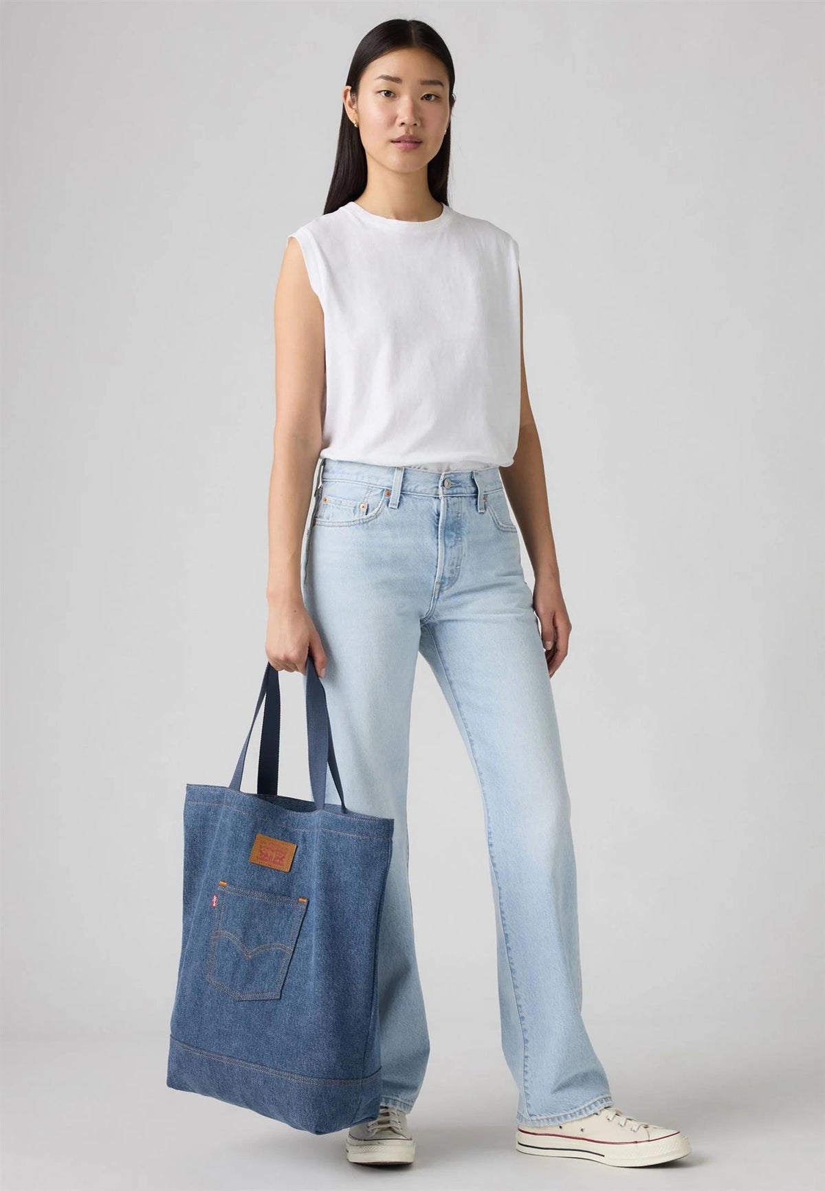 Levis Veske BACK POCKET TOTE - INDIGO RINSE 2