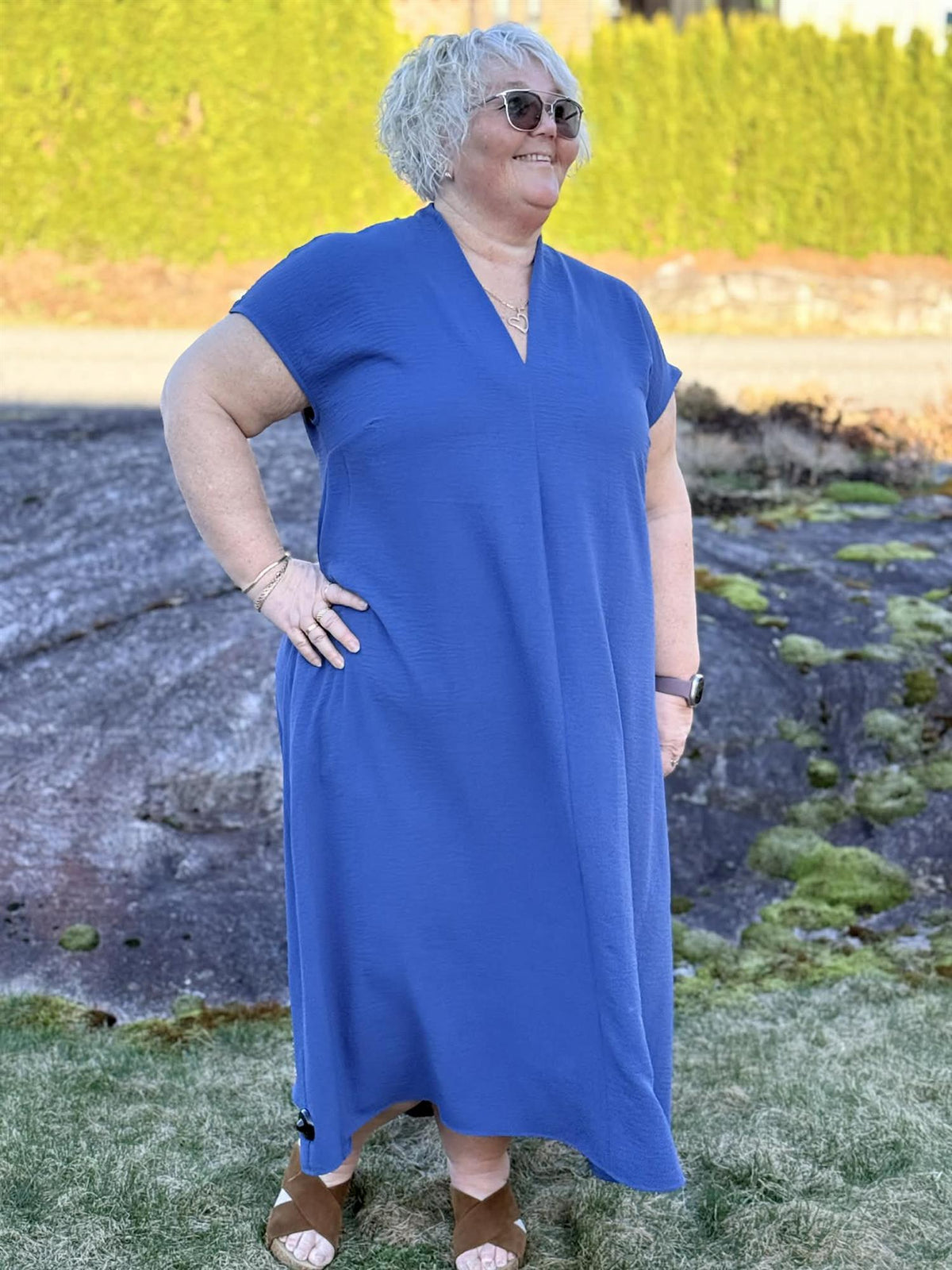 Kjole Angelika Jeans Blue