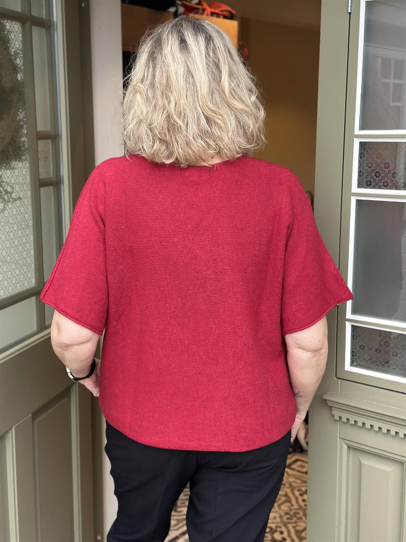 MdcSia Knit Red