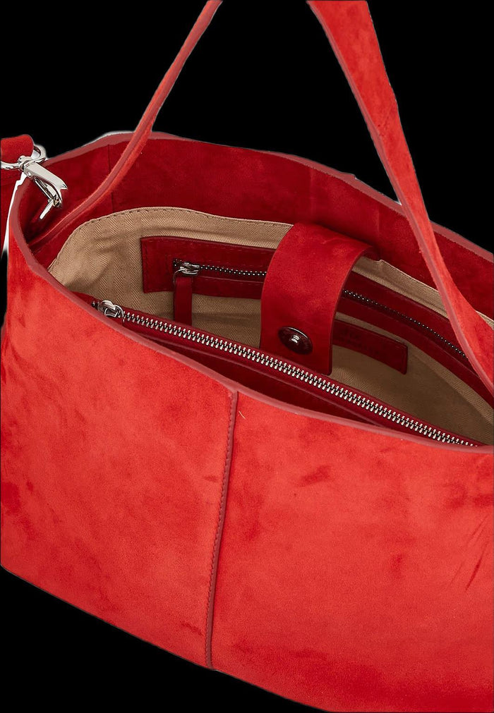 Suede Fraya Small Bag Adrenaline Red