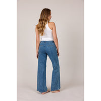 Chino Flare Jeans Light Blue SS26