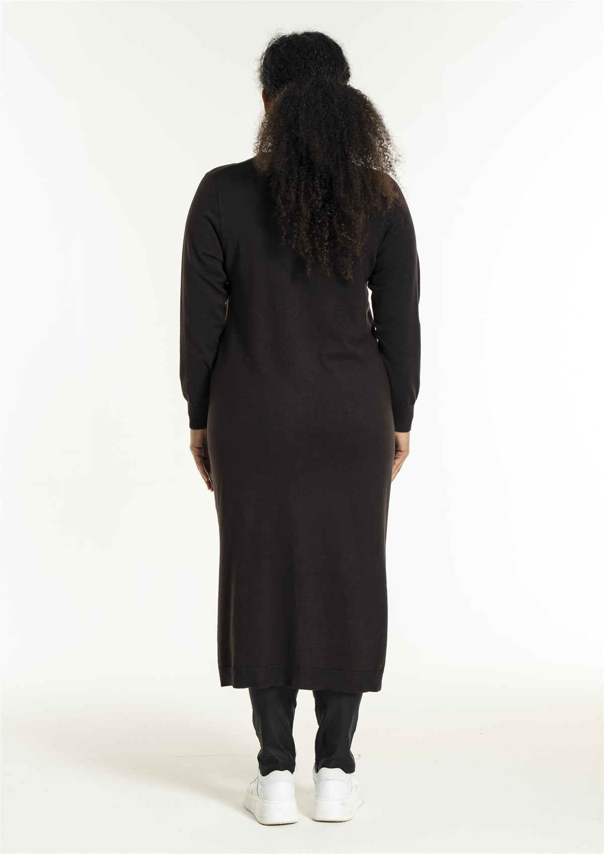 Helsinki Cardigan, FOOTLONG Dark Brown