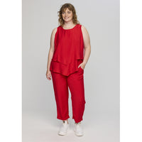 SAubrey top Red