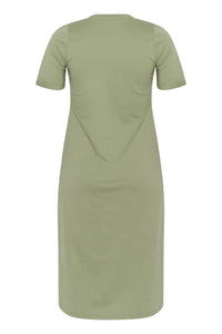 KCcaline Dress Oil Green