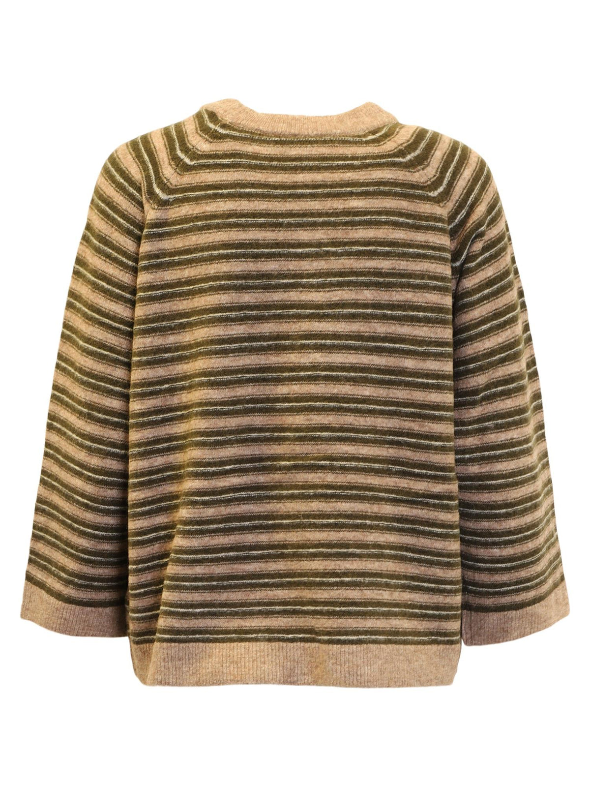 Genser Stripe Green