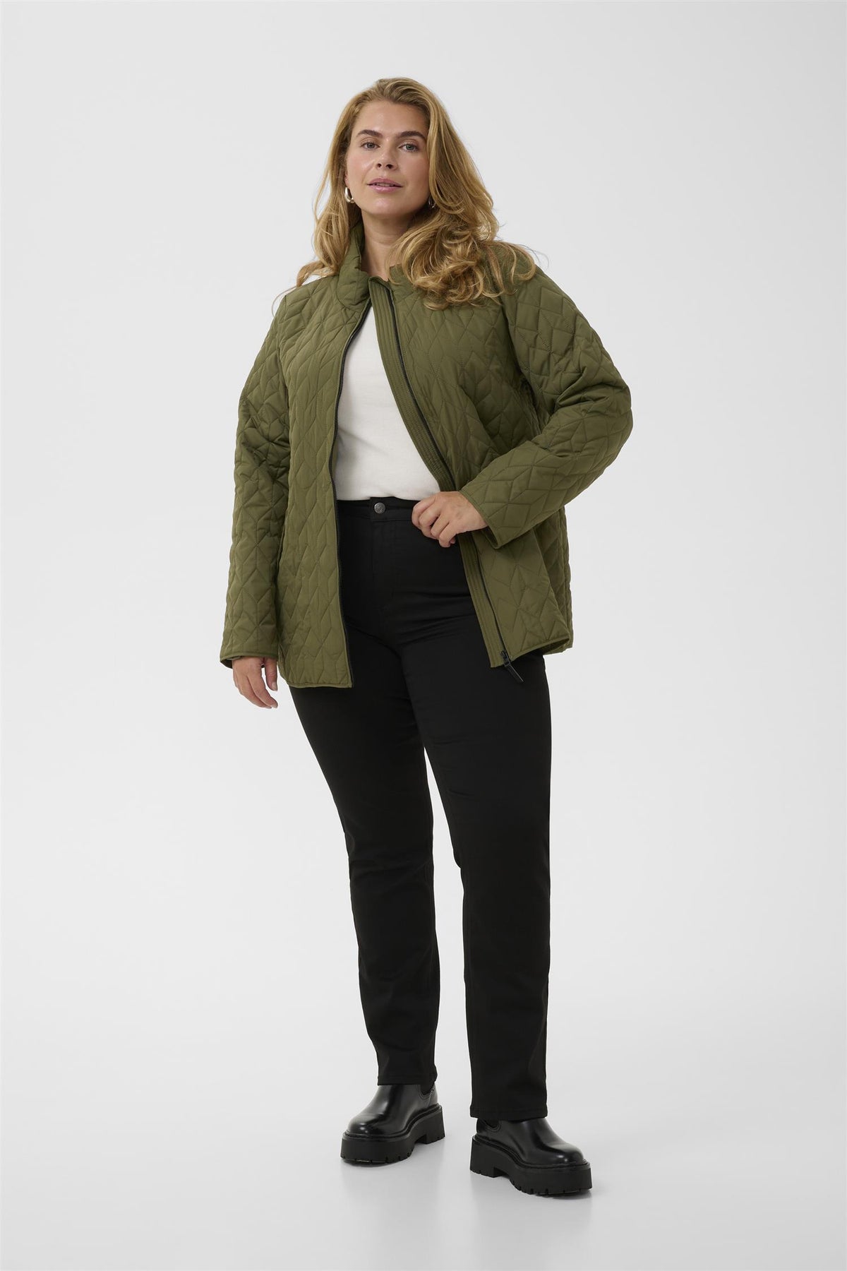 KCleina Quilt Jacket - Olive