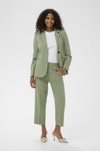 KAsakura HW Cropped Pants Sea spray