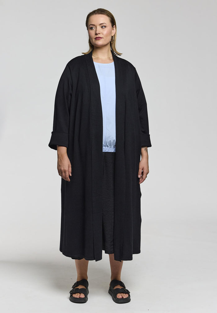 GKelsey Long cardigan Black