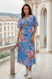 PERNILLE ROSE LONG DRESS Soft Blue