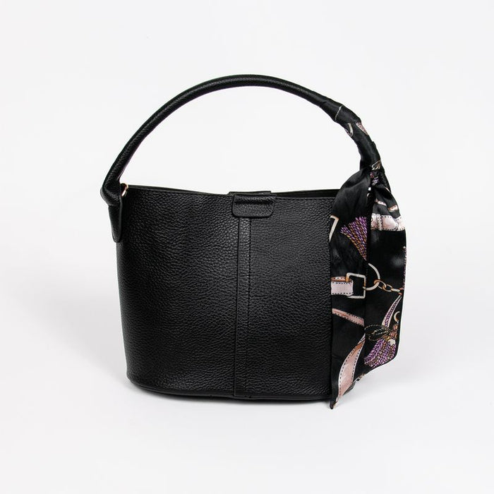 Ibelin liten bucketbag - Sort