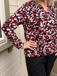 Bluse Brook Burgundy