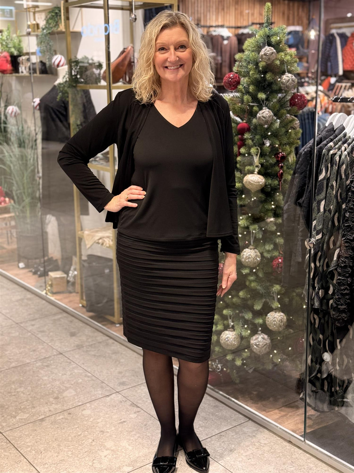 Skjørt Angelina Sort