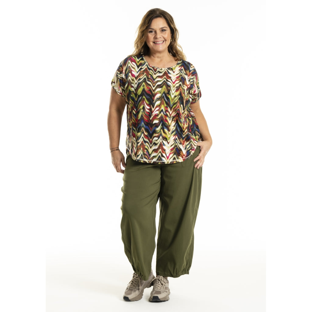Gitte T-shirt Print ZicZac