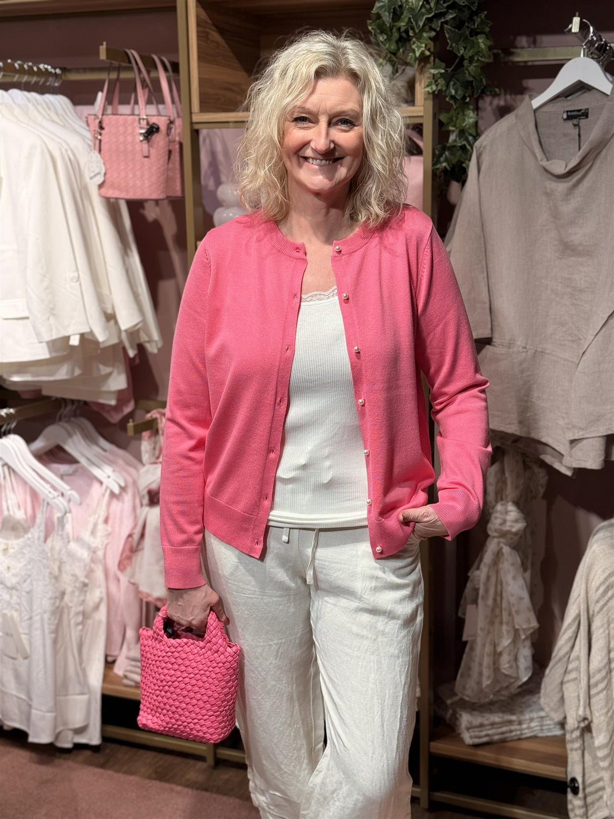 Cardigan Wanda Azalea Pink