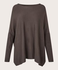 Fanasi Genser Viskose Slate Black