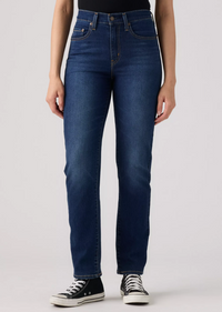 Levis 724 High Rise Straight Chelsea Carbon