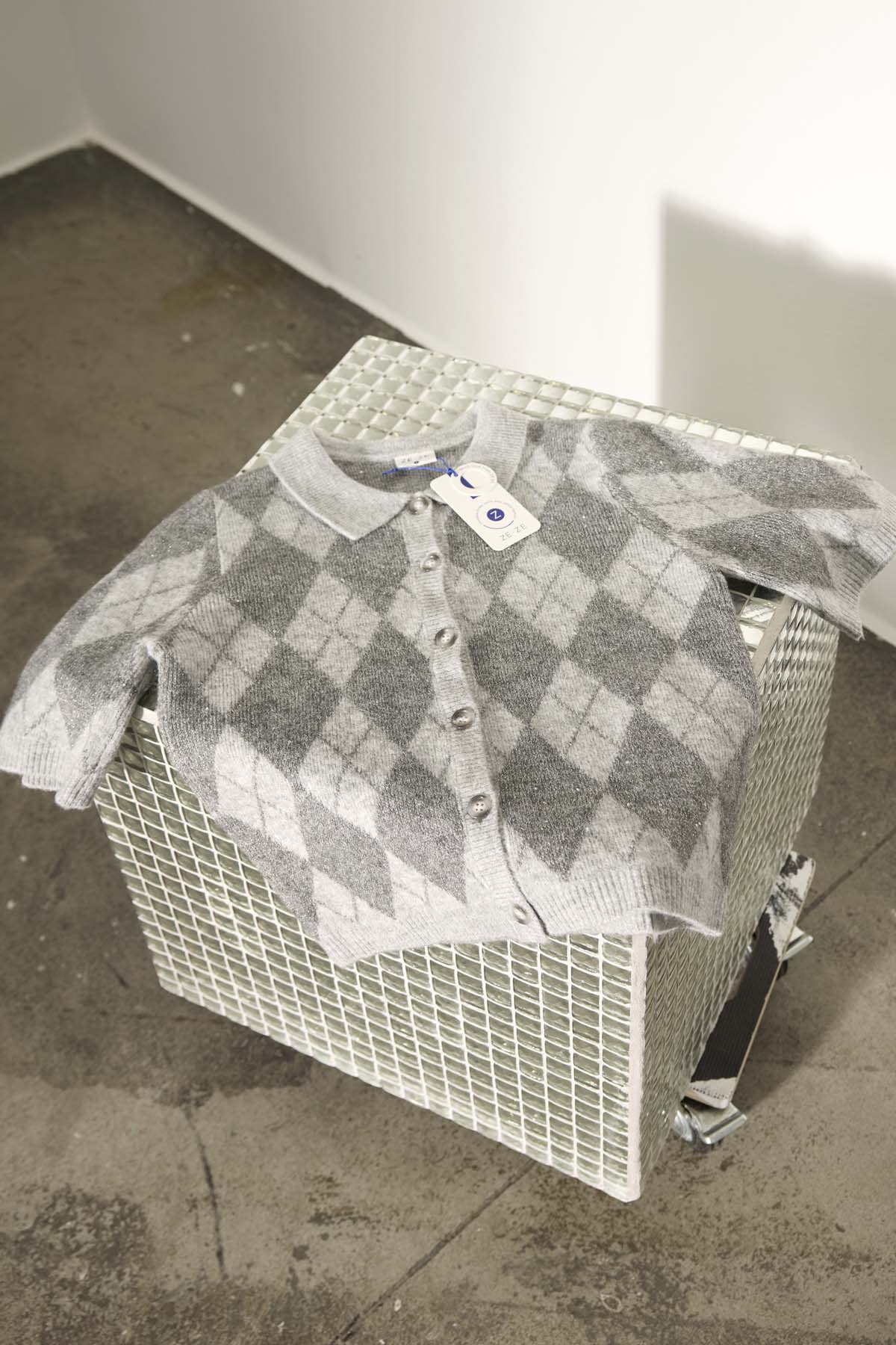 Cardigan Itzel - Light Grey
