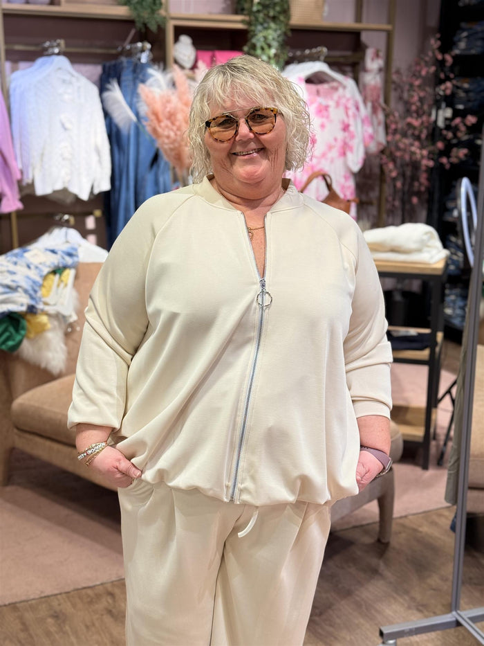 Jakke Jaffa, Beige