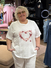 SBella T-Shirt with print Red