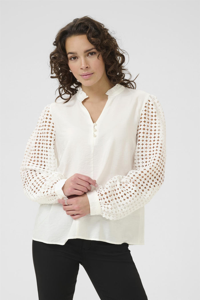 KAtulle Blouse Chalk