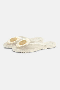 Flip Flop w. Flower Creme