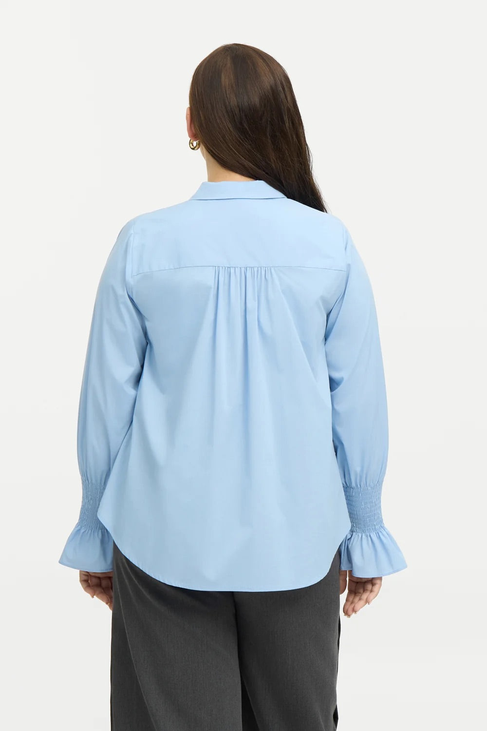 Emilee Shirt - Dove Blue