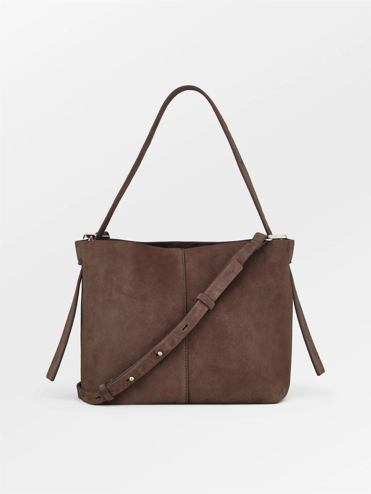 Suede Fraya Small Bag Hot Fudge Brown