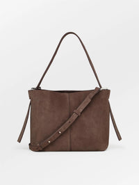 Suede Fraya Small Bag Hot Fudge Brown