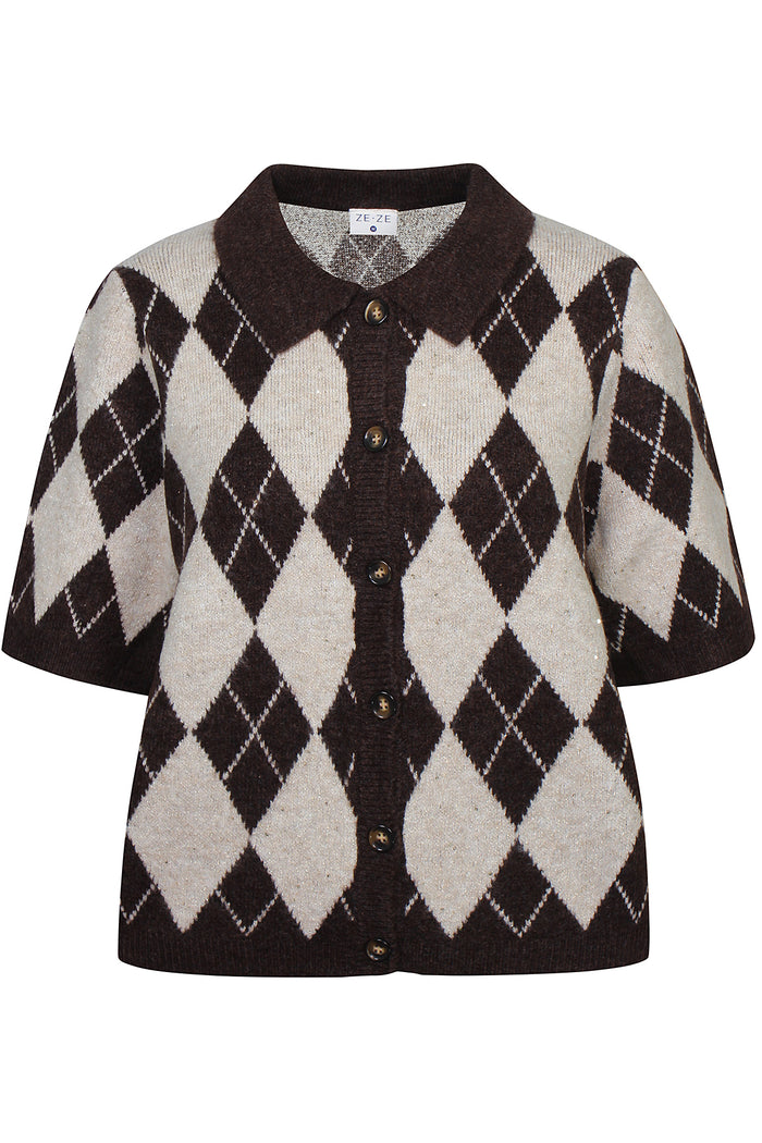 Cardigan Itzel - Chokolade