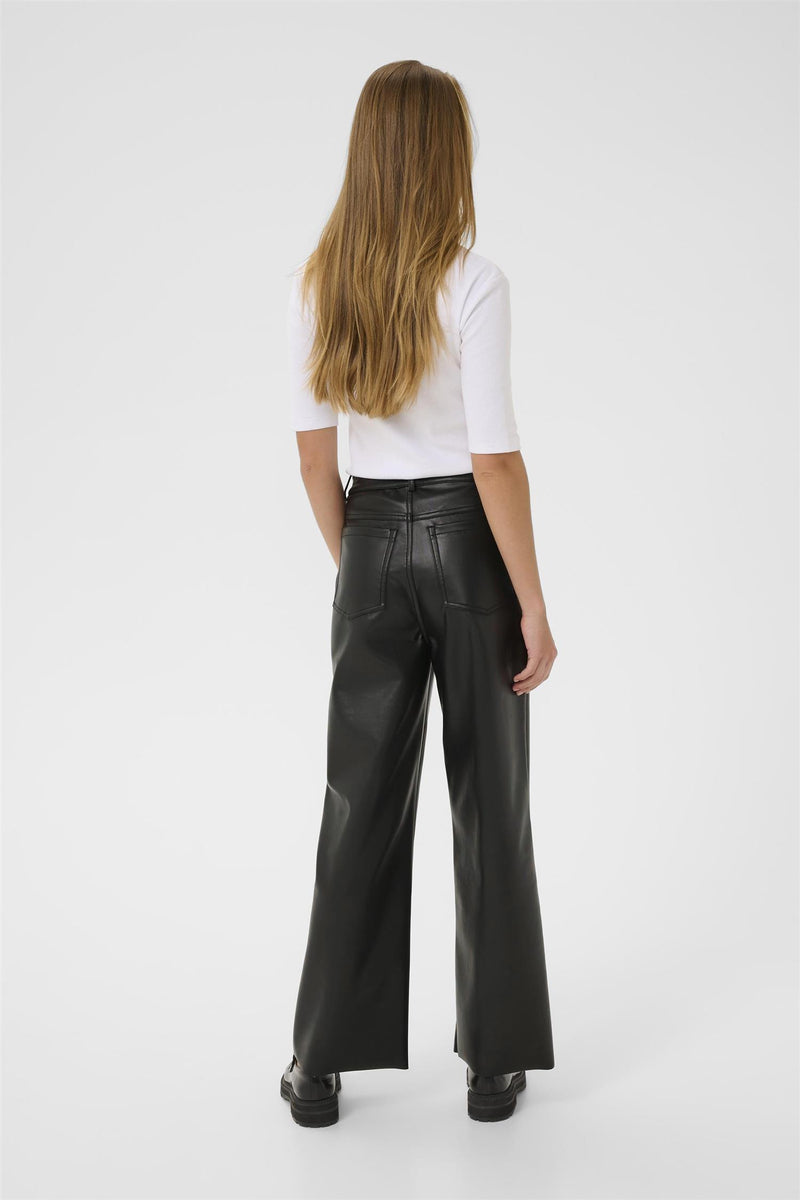 KAmikka PU Jeans Black Deep