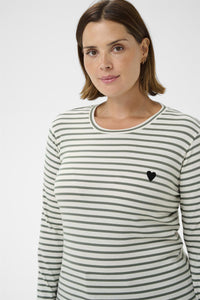 KClia T-Shirt Chalk/Sea spray