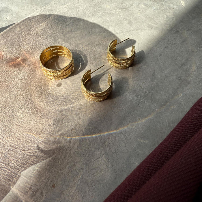 Bred ring, Steel Satin G