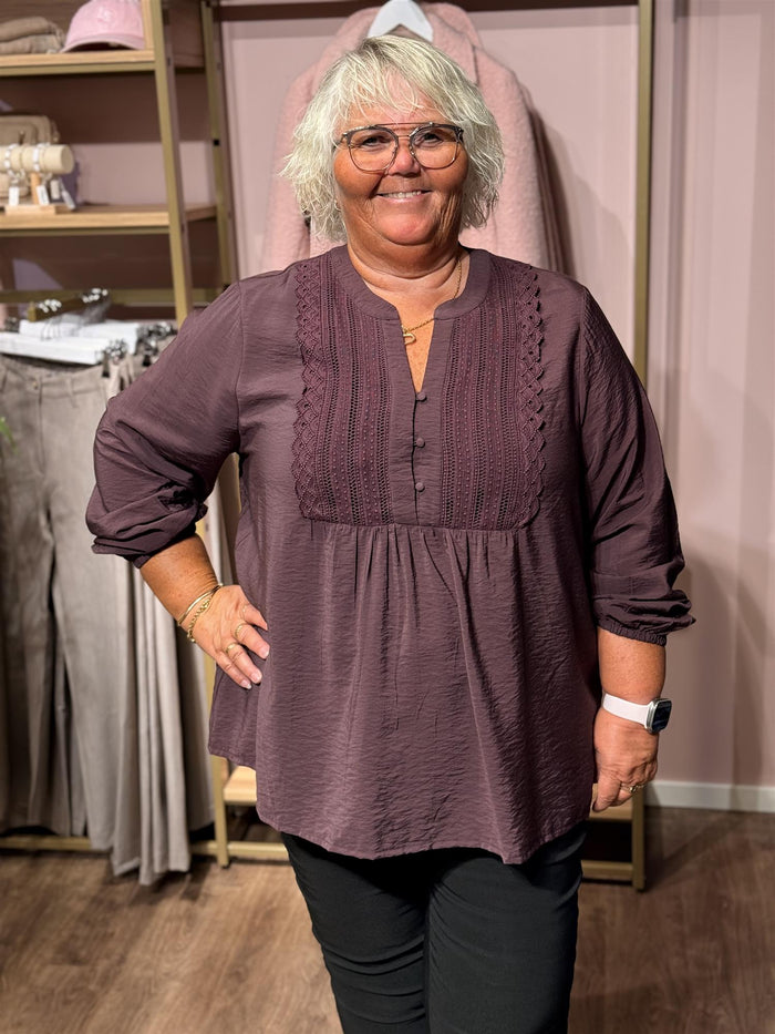 KCgaline Blouse - Fudge