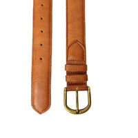 Belte Hyas Wide Burned tan