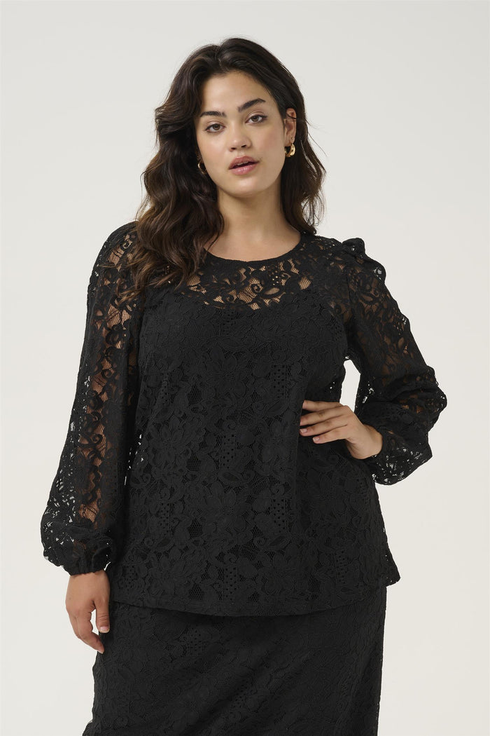 KClanica Lace Blouse Black