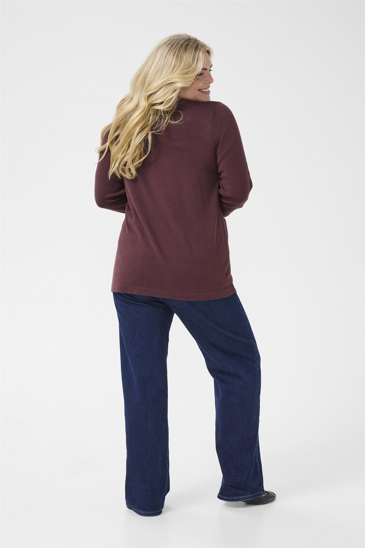 KCfarsia Cardigan Fudge
