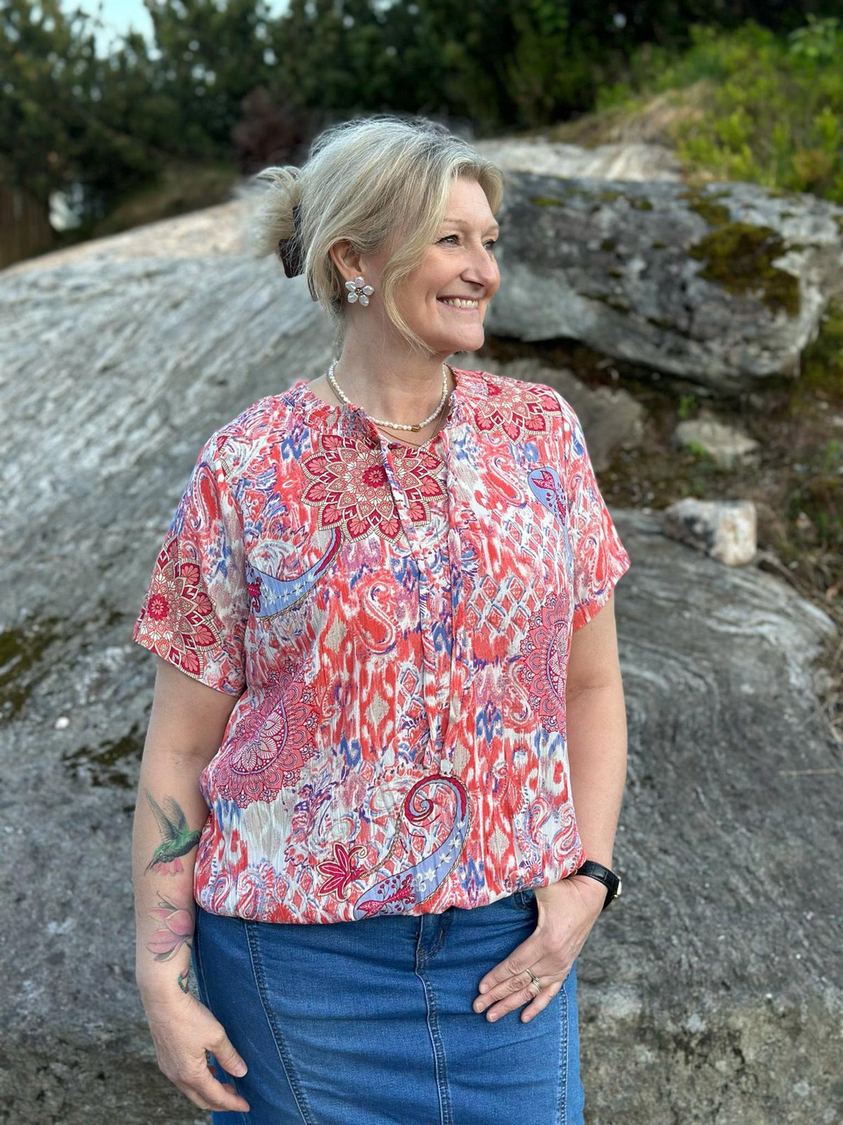 Bluse Lyne Coral